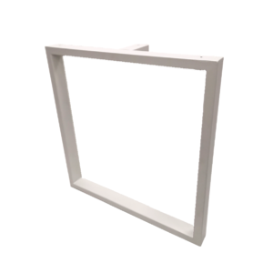 white square frame