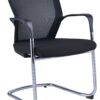 mesh back hospitality chair with arms