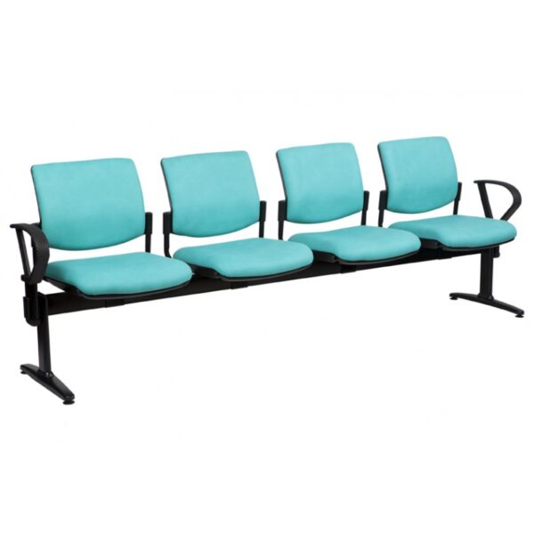 beam 4 seater with arms