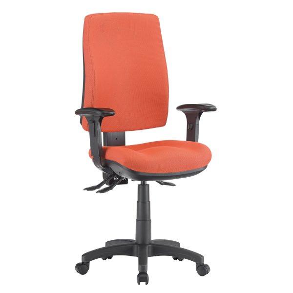 Alpha 3 Lever High Back Task Chair With Arms