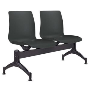 Black Global Beam chairs 2 seaters