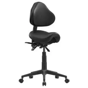 adjustable sit stand chair with backrest