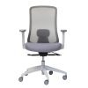 Stria Chair Light Grey Mesh With Arms